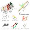 60cm Ultra-Light Ice Fishing Rod Reel Set, Winter Fishing Rod Fishing Line Bait Set, Double Tip Ice Fishing Rod, Portable Boat Fishing Rod, Ice Fishing Rod ZYHYD (Size : 60cm) view 3