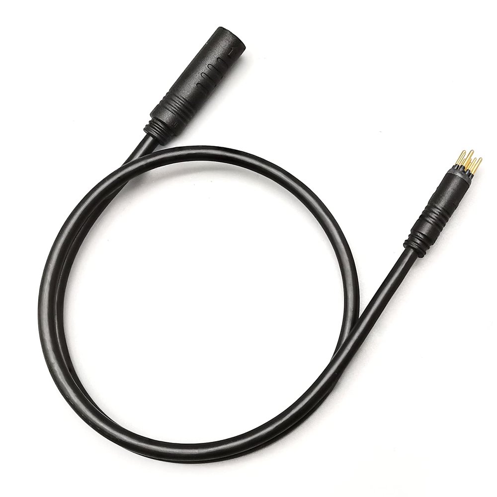 HUDAMZKY Ebike Hub Motor Extension Cable,9 Pin Waterproof Extension Cable for Electric Bike and Escooter Female to Male 60cm 130cm 160cm Wire of Conversion Kit (9pin 1300mm)