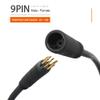 HUDAMZKY Ebike Hub Motor Extension Cable,9 Pin Waterproof Extension Cable for Electric Bike and Escooter Female to Male 60cm 130cm 160cm Wire of Conversion Kit (9pin 1300mm) view 3
