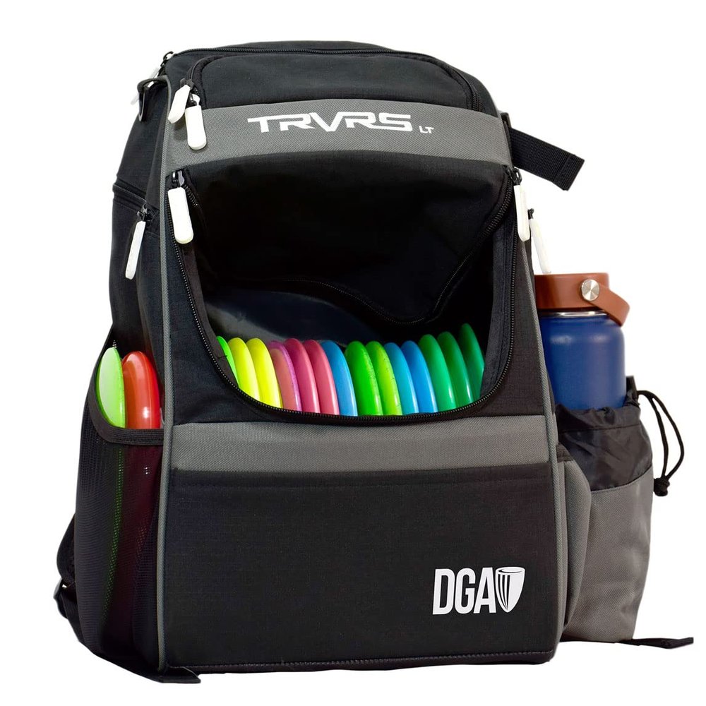 DGA TRVRS LT Backpack Disc Golf Bag - Black
