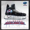 Trends International NHL Colorado Avalanche - Drip Skate 21 Wall Poster, 22.375" x 34", Black Framed Version view 1