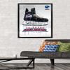 Trends International NHL Colorado Avalanche - Drip Skate 21 Wall Poster, 22.375" x 34", Black Framed Version view 2
