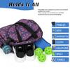 Boulder Bee | Premium Pickleball Bags | PickleBall Tote Bag for Women | Womens Hand/Shoulder Gym Bag w Water Bottle Holder | With Racquet/Paddle Holder (Baroque) view 3