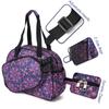 Boulder Bee | Premium Pickleball Bags | PickleBall Tote Bag for Women | Womens Hand/Shoulder Gym Bag w Water Bottle Holder | With Racquet/Paddle Holder (Baroque) view 4