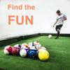 16 Pcs Big Pool Ball Recreational Football Gaint Snookball Snook Ball Snooker Street Soccer Ball Game Sport Huge Billiards Pool Football Party Game view 4