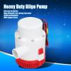 YWBL-WH Large Bilge Pump 1/2in Submersible Pump for Marine Boat Drainage Provides Power (DC24V 3700GPH), Submersible Pump view 4