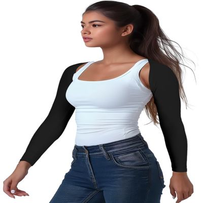 OutdoorEssentials Arm Sleeves for Women - Golf UV Shawl with Sleeves - Workout Shrug Bolero - Arm Tights for Sun Protection