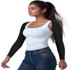 OutdoorEssentials Arm Sleeves for Women - Golf UV Shawl with Sleeves - Workout Shrug Bolero - Arm Tights for Sun Protection view 1