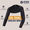 OutdoorEssentials Arm Sleeves for Women - Golf UV Shawl with Sleeves - Workout Shrug Bolero - Arm Tights for Sun Protection view 3
