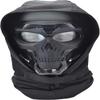 Airsoft Mask Skull Skull Full Face Mask Balaclava Headgear, Dual Mode Wearing Design Adjustable Cosplay Costume Film Shooting, Unisex view 1