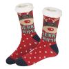 Clobeau Christmas Socks Women's Santa Crew Socks Warm Santa Claus Winter Socks Xmas Festival Bed Knit Thermal Socks Xmas Gifts view 2