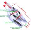 Top Mount Control Marine Boat Twin Lever Handle Engine Control for Teleflex Morse MT3 CH-5300P 33C Dual Action Outboard view 3