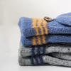 Convertible Flip Top Gloves with Mitten Cover,Winter Wool Knitted Fingerless Gloves for Children Kids Girls Boys 5-15 Years view 4