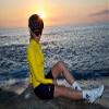 Wulibike Women's Cycling Jersey Long Sleeve Cycling Jersey Womens Bicycle Biking Shirt Fluorescent Green view 3