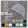 Croogo Sailor Knitted Cap Cuffed Plain Knit Cap Rolled Hat Trucker Worker Cap Round Beanie Hat Casual Skullcap,Khaki-CT49 view 4