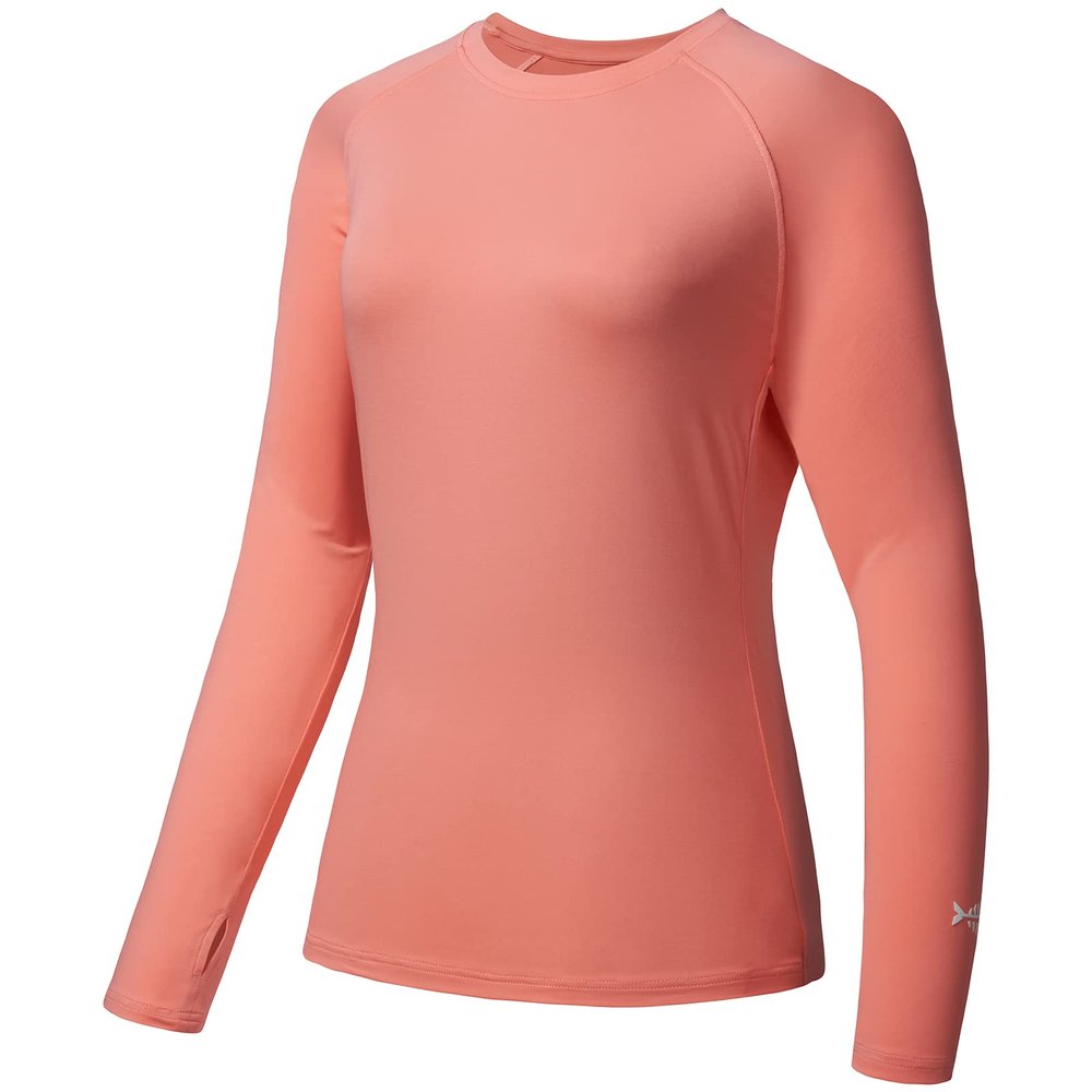 BASSDASH Womens UPF 50+ UV Sun Protection T-Shirt Long Sleeve Fishing Hiking Performance Shirts