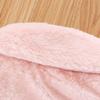 Freebily Toddler Baby Girls Cute Warm Dress Coat Pompom Decor Fur Cloak Jacket Princess Winter Tops Pink 6-12 Months view 3