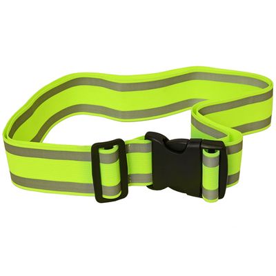 IDOU High Visibility Reflective Belt | Lightweight,Adjustable,Elastic&Durable | Reflective Running Gear,Biking Accessories for Women and Men/1Belt/XXL