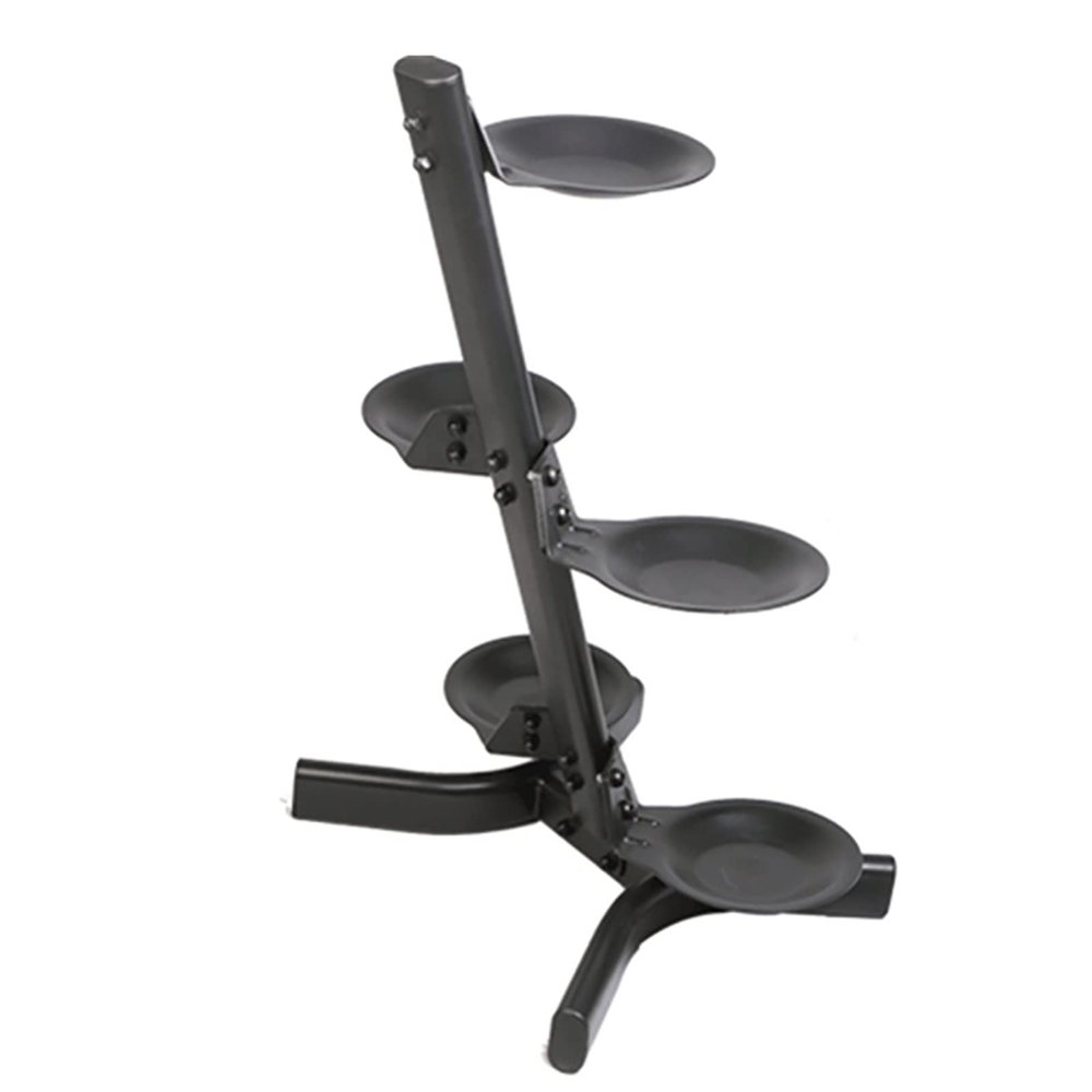 CSBH Weights Storage Rack for Dumbbells, Kettlebells, and Weight Plates, Gym Kettlebell Rack Kettlebell Medicine Ball Storage Rack High Load-Bearing Tray, Weight Tower for Dumbbell