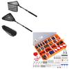 PLUSINNO Fishing Net Fish Landing Net, 263pcs Fishing Accessories Kit view 1