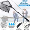 PLUSINNO Fishing Net Fish Landing Net, 263pcs Fishing Accessories Kit view 4