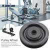 75mm Bearing Pulley Universal Bearing Pulley Wheel 10Pcs Nylon Pulley Wheel Gym Accessory Fitness Equipment Gym Pulley Cable Pulley Wheel Black Pulley Wheel Fitness Pulley Wheel (75mm) view 2