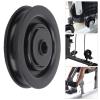 75mm Bearing Pulley Universal Bearing Pulley Wheel 10Pcs Nylon Pulley Wheel Gym Accessory Fitness Equipment Gym Pulley Cable Pulley Wheel Black Pulley Wheel Fitness Pulley Wheel (75mm) view 4