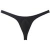 OROCOJUCO Men's Sports Thong Bulge Pouch Tangs Underwear Low Rise Stretchy T-back Hipster G-string 3-Pack Black XL view 3
