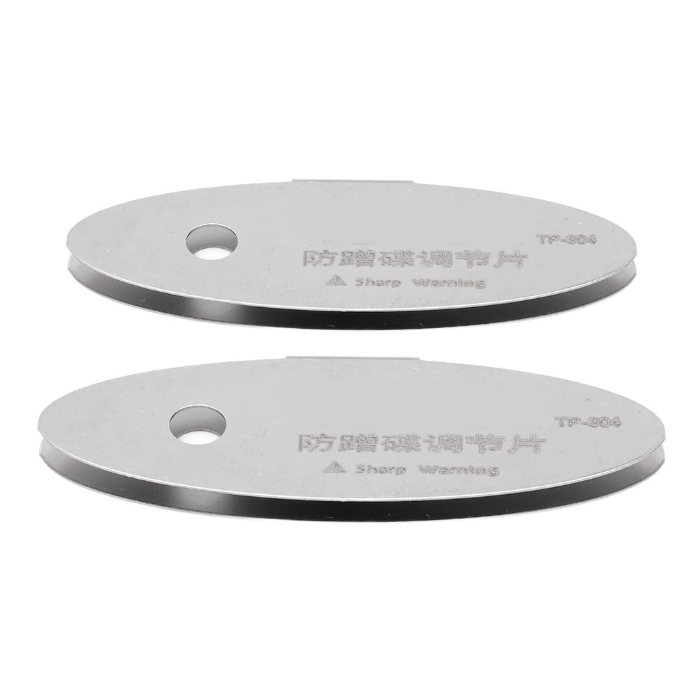 VBESTLIFE 2Pcs Disc Brake Pads Adjustment Alignment Tool for Mountain Bike, Disc Brake Gap Regulator, Repair Accessories and Spare Parts