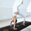 LYWY Exercise Mat, 72.83X26.77X0.2In Exercise Mat is Very Suitable for Dancing and Skipping Home Exercises (Black),Black,C view 3