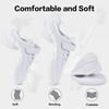Smapavic Cheer Shoes for Youth Girls White Cheerleading Athletic Dance Shoes Tennis Sneakers for Competition Sport Training 12 Little Kid view 3