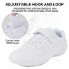 Smapavic Cheer Shoes for Youth Girls White Cheerleading Athletic Dance Shoes Tennis Sneakers for Competition Sport Training 3 Big Kid view 2