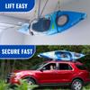 Tie Boss Kayak Hanger, Cargo Ceiling Storage, Overhead Storage, Watercraft Garage Storage, Hoist System. view 4