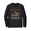 Belgian Malinois American Flag Funny Dog Gift Long Sleeve T-Shirt view 1