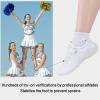 Smapavic Cheer Shoes for Youth Girls White Cheerleading Athletic Dance Shoes Tennis Sneakers for Competition Sport Training 1.5 Little Kid view 4