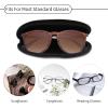 Hion Sunglasses Case Ultra Light Neoprene Zipper Eyeglass Soft Case with Belt Clip(Sky Scene) view 4