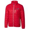 Cutter & Buck Men's Red Detroit Lions Americana Rainier Full-Zip Jacket view 1