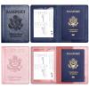 Eoehro Passport Holder for Travel Essentials-2Pack, Passport Wallet Cover Case for Travel Must Haves Accessories,Passport Book Holders for Women and Men view 2