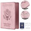 Eoehro Passport Holder for Travel Essentials-2Pack, Passport Wallet Cover Case for Travel Must Haves Accessories,Passport Book Holders for Women and Men view 4