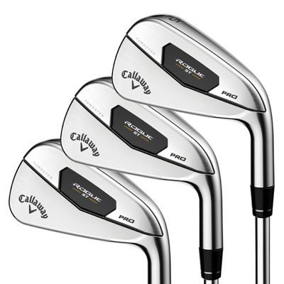 Callaway Rogue ST Pro Iron Sets, 5-PW, Steel, 5.5