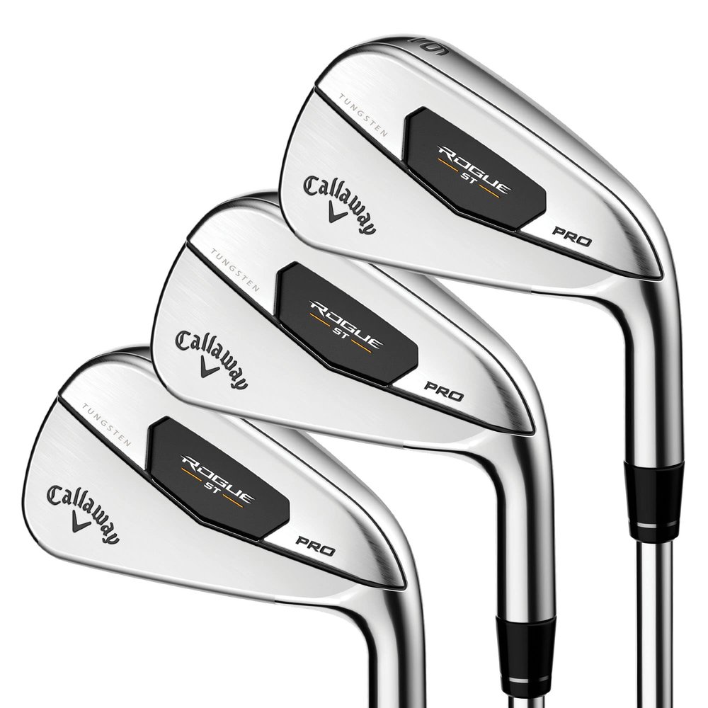 Callaway Rogue ST Pro Iron Sets, 5-PW, Steel, 5.5