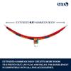 ENO DoubleNest Hammock - Lightweight, Portable, 1 to 2 Person Hammock - for Camping, Hiking, Backpacking, Travel, a Festival, or The Beach - Tie Dye/Red view 2
