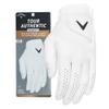 Callaway Golf Tour Authentic Glove (Ladies, Medium, White 2022, Worn on Left Hand) view 1