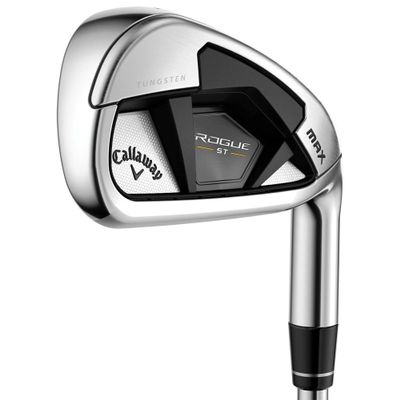 Callaway Rogue ST Max Iron Sets, 4-PW, Steel, Stiff