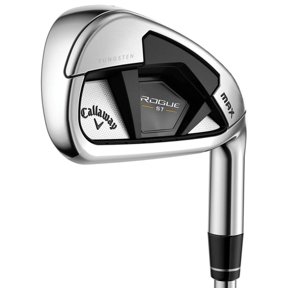 Callaway Rogue ST Max Iron Sets, 4-PW, Steel, Stiff