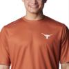 Columbia Men's Collegiate Terminal Tackle SS Shirt, TEX-Cedar, XX-Large view 4