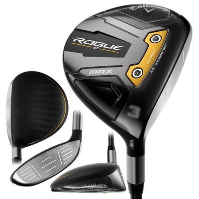 Callaway Rogue ST Max, Fairway 3HL Wood, Graphite, Regular, Standard