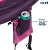 ENO SingleNest Hammock - Lightweight, 1 Person Portable Hammock - for Camping, Hiking, Backpacking, Travel, a Festival, or The Beach - Berry/Plum view 3