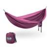 ENO DoubleNest Hammock - Lightweight, Portable, 1 to 2 Person Hammock - for Camping, Hiking, Backpacking, Travel, a Festival, or The Beach - Plum/Berry view 1
