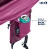 ENO DoubleNest Hammock - Lightweight, Portable, 1 to 2 Person Hammock - for Camping, Hiking, Backpacking, Travel, a Festival, or The Beach - Plum/Berry view 3